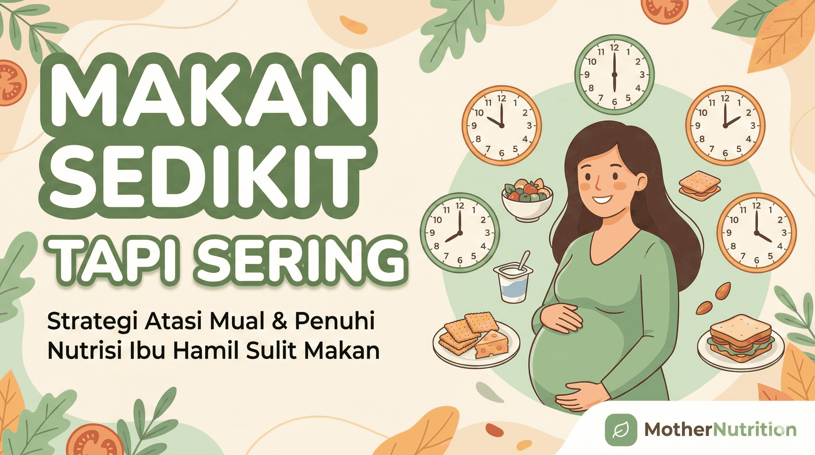 Strategi "Makan Sedikit tapi Sering" untuk Ibu Hamil yang Sulit Makan