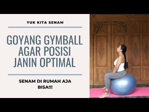 SENAM HAMIL DENGAN GYMBALL/BIRTHBALL